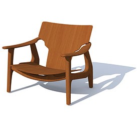Poltrona Diz Chair 3D Object | FREE Artlantis Objects Download